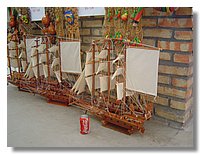 miniature ships